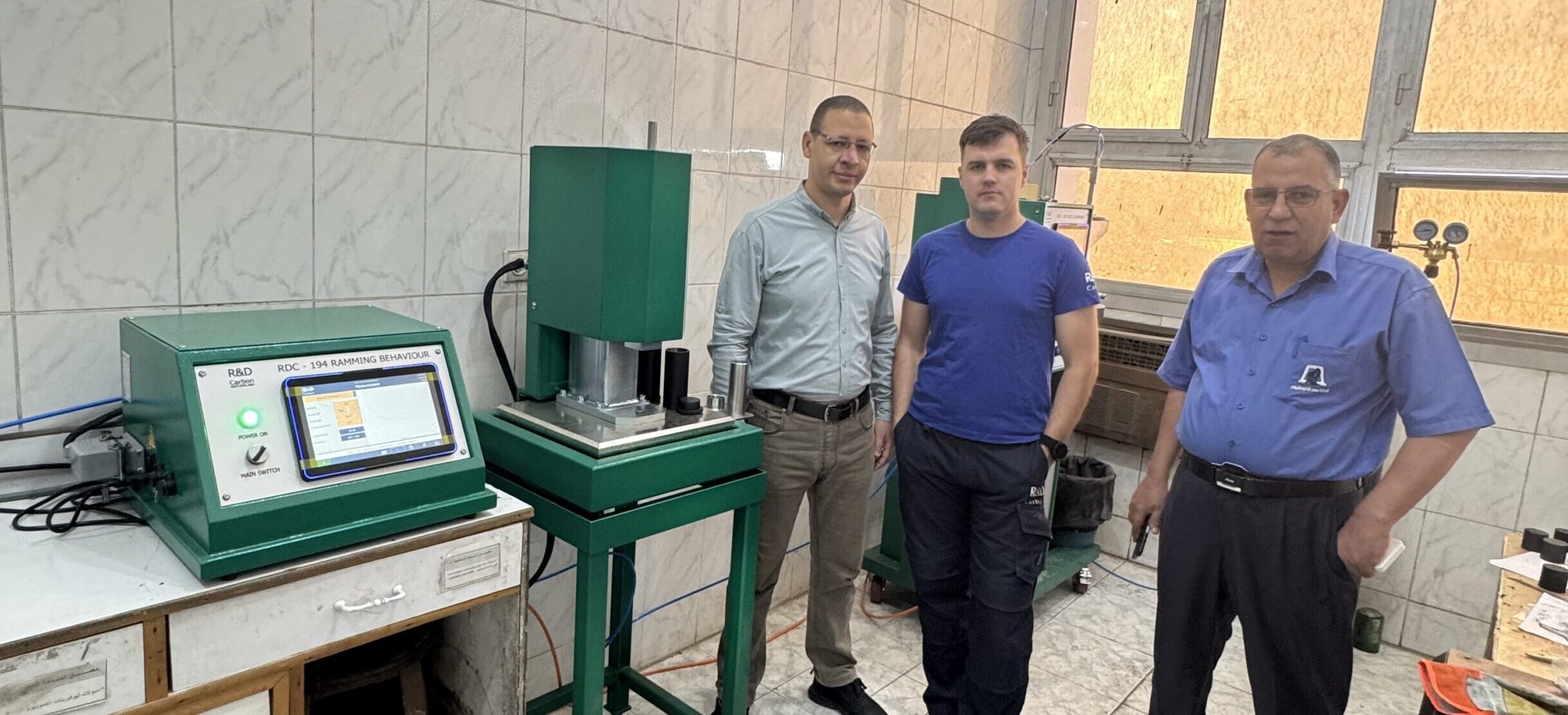 Egyptalum – Commissioning